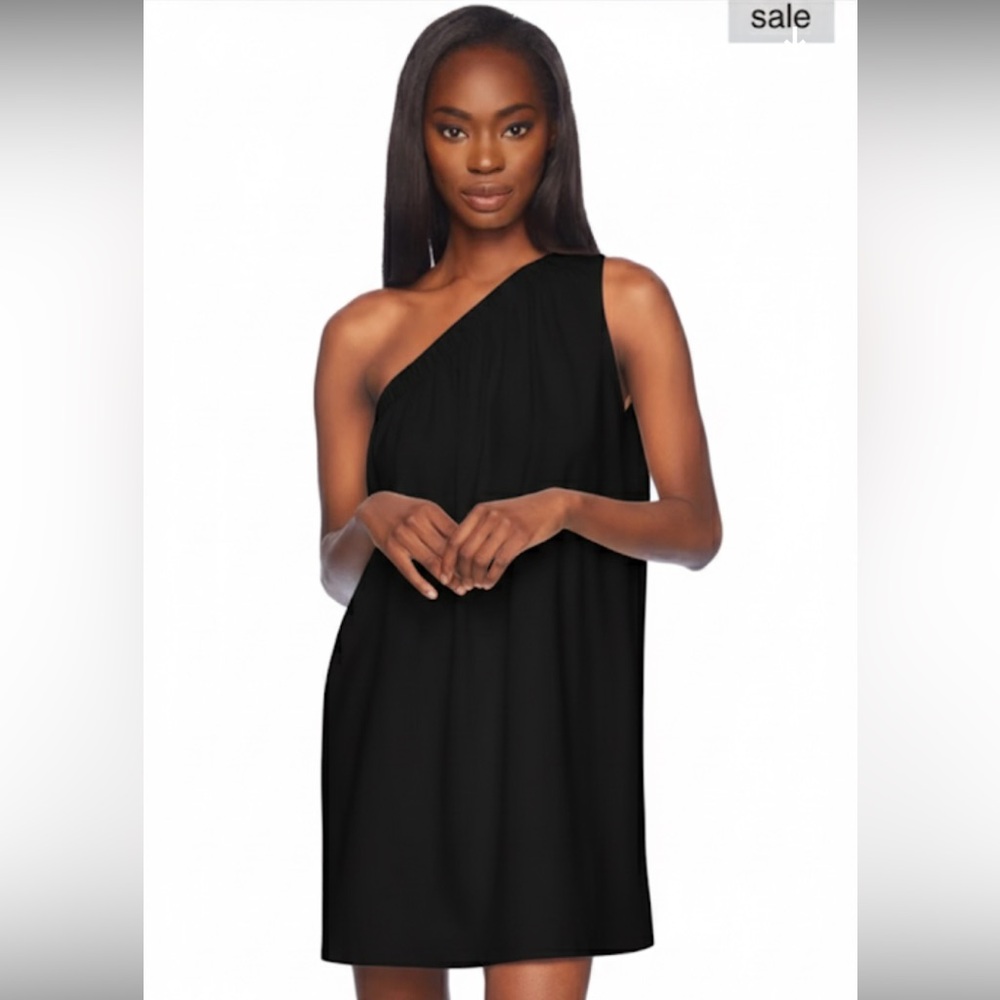 Susana Monaco one arm flared dress X-Small NWT
